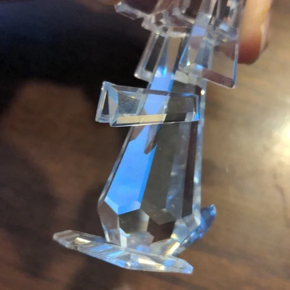 Swavorski Silver Crystal Vintage Standing Pluto Dog Figurine 7635, Discontinued - Picture 10 of 11